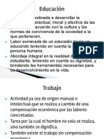 Educación y Trabajo