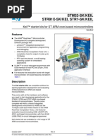 Stm32-Sk/Keil Str91X-Sk/Kei, Str7-Sk/Keil: Keil™ Starter Kits For ST ARM Core-Based Microcontrollers