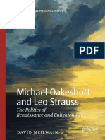 Michael Oakeshott and Leo Strauss - The Politics of Renaissance and Enlightenment (PDFDrive)