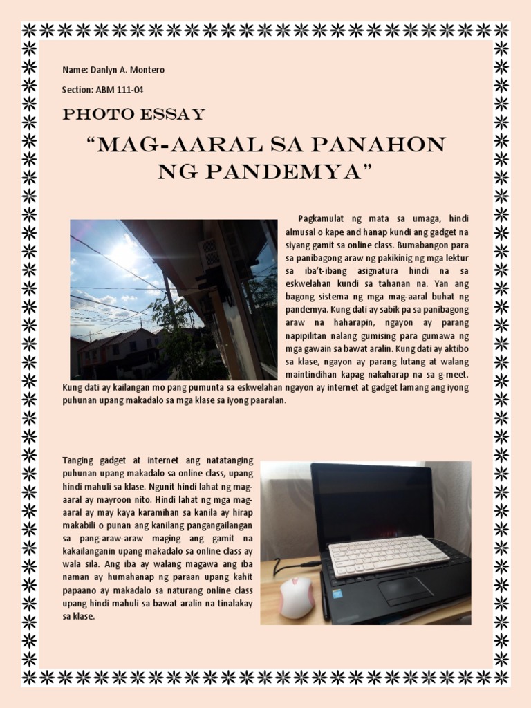 halimbawa ng photo essay tungkol sa kalikasan