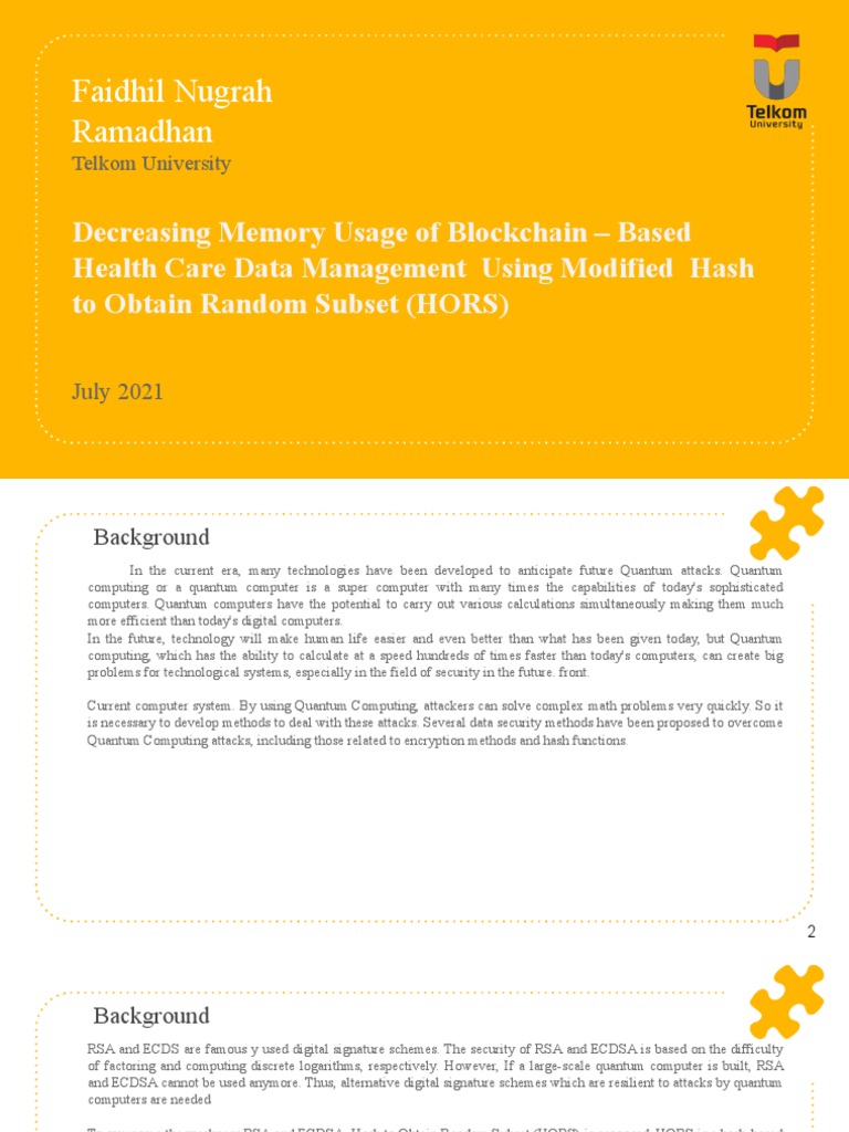Optimizing Blockchain Data Management | PDF | Quantum Computing ...