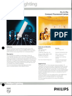 Philips PLC 2-Pin Compact Fluorescent Lamps Bulletin 4-93