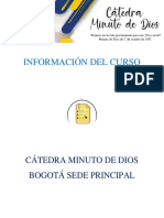 Información Del Curso - 2022