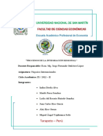 Procesos integración regional América Latina