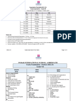 CB - YE - Grade VII - Timetable and Syllabus