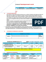 Sesión de 3° 28 de Marzo Personal y Religio