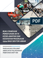 Buku Panduan Pematuhan Akta Keselamatan Dan Kesihatan Pekerjaan 1994 Bagi Sektor Awam Hak Cipta at NIOSH Malaysia