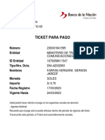 Ticket para Pago: Multipagos Fecha Hora 17/03/2023 08:10:43