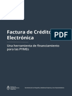 Pieza Brochure Factura de Credito Electronica 2021