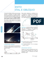 Lançamento oblíquo: trajetória, grandezas e decomposição dos movimentos