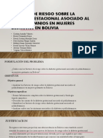 Factores de Riesgo Sobre La Diabetes Gestacional Asociado