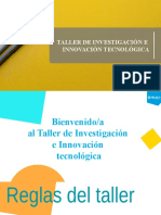 Taller innovación tecnológica