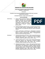 PERDA NOMOR 4 TAHUN 2010 TENTANG BADAN PENANGGULANGAN BENCANA DAERAH