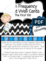 1027570179992990sight Words Wall