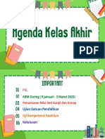 Agenda Kelas Akhir