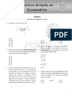 Geometría: Práctica Dirigida de