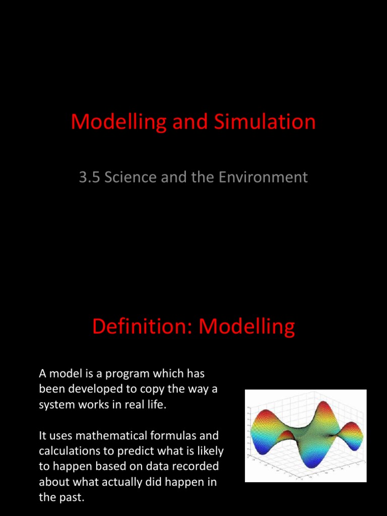 Understanding Models and Simulations | PDF | Simulation | Computer ...