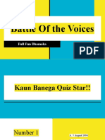 Battle of The Voices: Full Fun Dhamaka