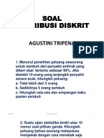 Soal Distribusi Diskrit