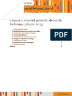 Puntos Claves Del Proyecto de Ley de Reforma Laboral 2023: 1. A Quiénes y Qué Aplica 2