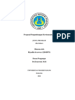 Proposal Pengembangan Kewirausahaan: Judul Program (Bio Briket)