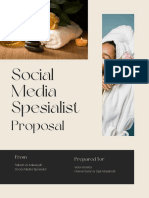 Social Media Spesialist Proposal