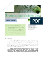 Chapter 3 Functions Sequences and Its Limits