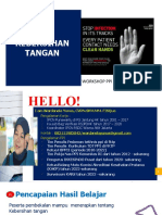 Kebersihan Tangan: Workshop Ppi Kakp Dan Adinkes