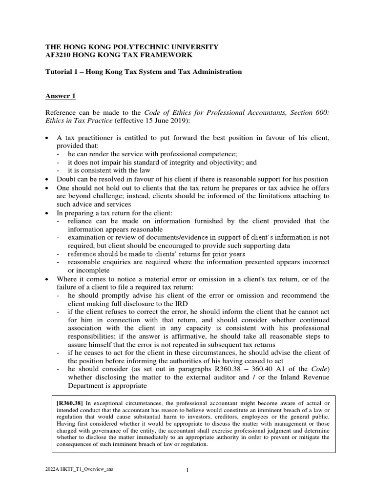 2022A HKTF T1 Overview Ans PDF Tax Return (United States) Taxes