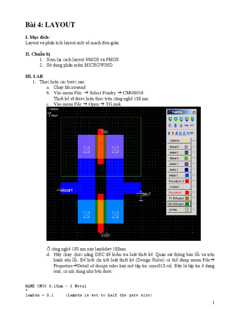 Lab 4 - Layout | PDF