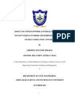 A Thesis Submitted As A Partial Fulfillment For The Degree of Master of Science in Civil Engineering (Construction Technology and Management) To