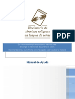 Manual de Ayuda para Descargar Material de Diccionario de Señas