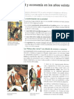 Sociedad y Economía en Loa Años XX Libro 5to Historias Ciencias Sociales