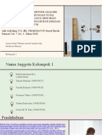 Tugas Uji Kualitas Metode Analisi - Kelompok 1