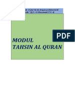 Materi Pesantren Kilat Tahsin Quran