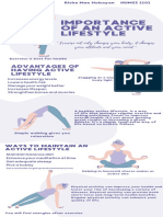 Light Purple Benefits of Yoga Infographic
