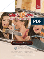 Wing Zone Menu 2020