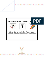 Quantidade, Objeto E Cor: Respondendo Questões Sobre: Quantidades, Cores e Nomeando Objetos