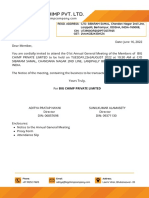 Orange Professional Minimalist Business Letterhead