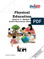 Physical Education: Quarter 4 - Module 4 Active Recreation (Dancing)