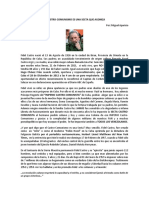 El Castro-Comunismo Es Una Secta Que Agoniza