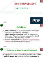 1.human Resource Management