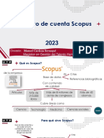 Registro de Cuenta de Scopus