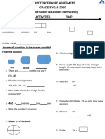 Grade 3 Mathematics Activities