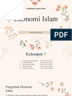 Pendidikan Agama Islam dan Ekonomi Islam