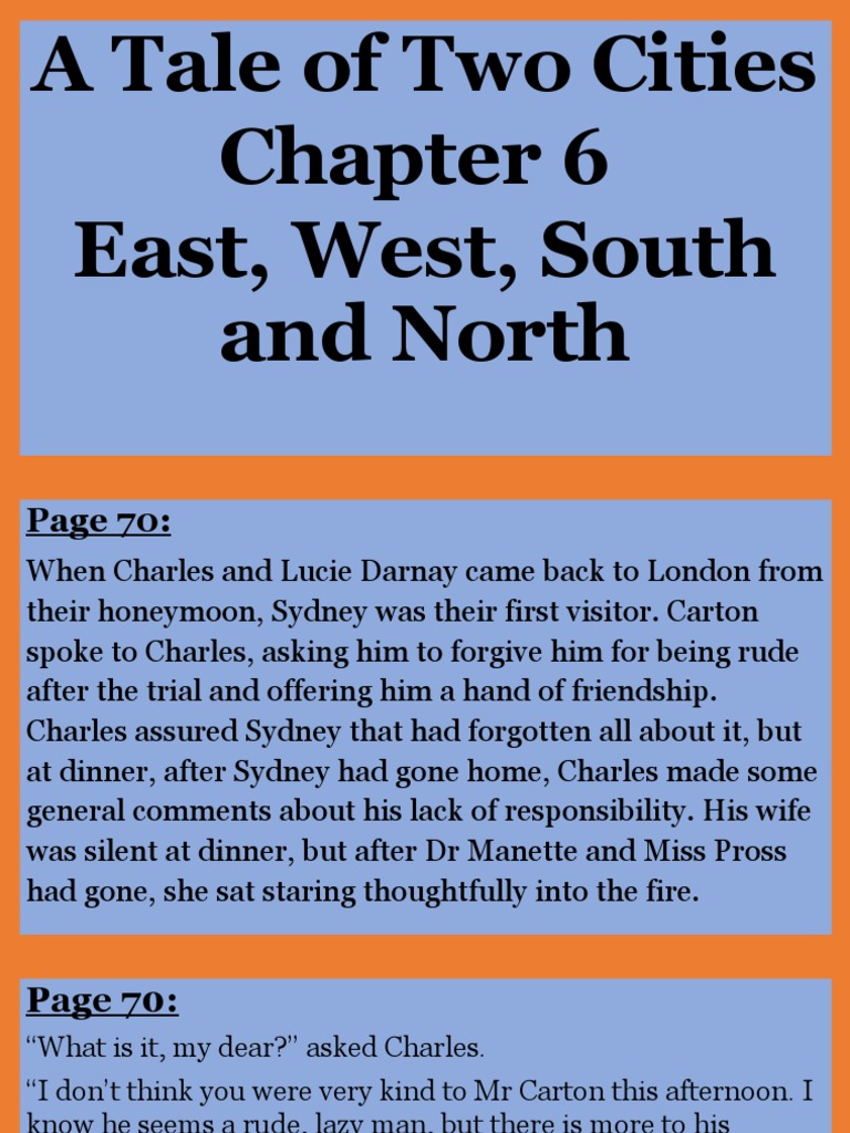 A tale of 2 cities chapter 6 PDF A Tale Of Two Cities