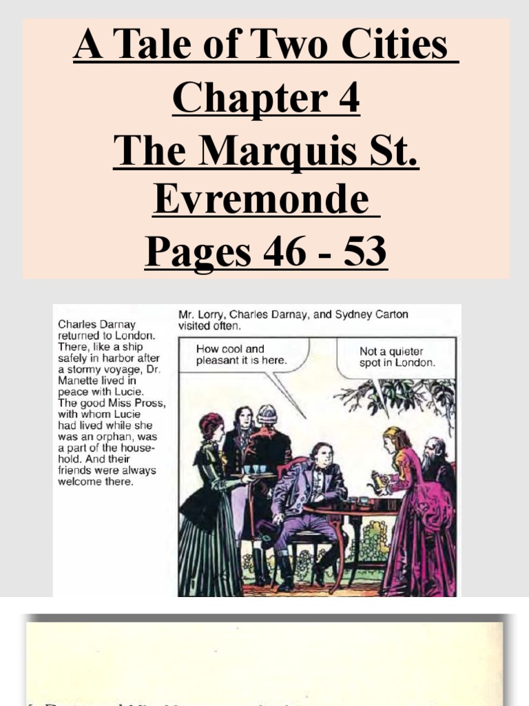 A Tale of 2 Cities Chapter 4 PDF A Tale Of Two Cities