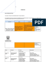 Resumen de Actividades Desde El Consejo Académico