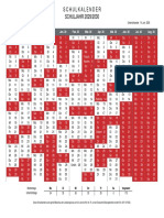 Schulkalender 2029-2030