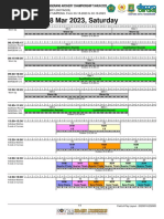 18 Mar 2023, Saturday: Golden Tangerang Archery Championship Tahun 2023